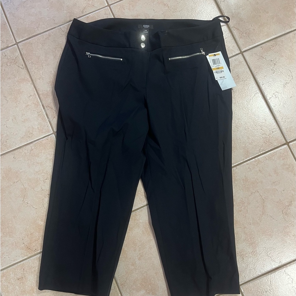 Alfani Women's Classic Black Trousers